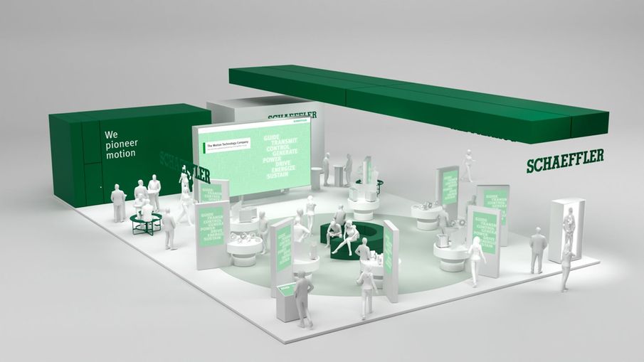 Mehr Produkte, mehr Know-how: Schaeffler auf der Hannover Messe 