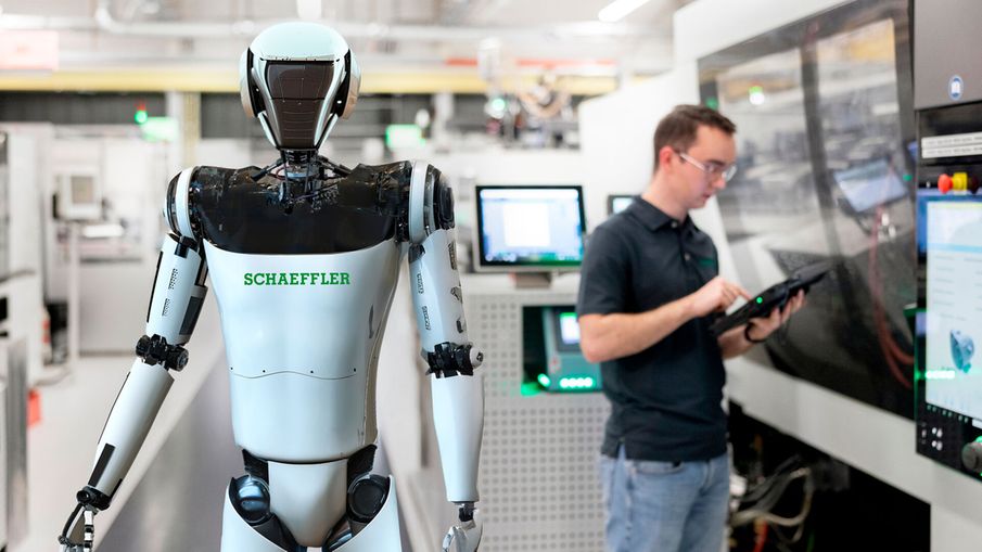 Schaeffler bietet Schlüsselkomponenten für humanoide Roboter 
