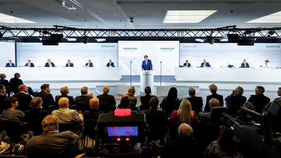 Schaeffler-Hauptversammlung wählt neue Aufsichtsräte und beschließt Dividende von 0,25 Euro je Aktie