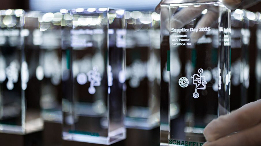 A Schaeffler homenageia fornecedores extraordinários 