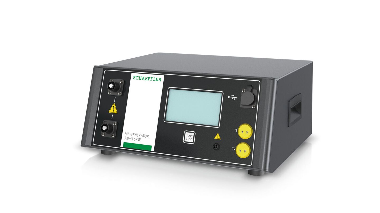 At Maintenance Dortmund, Schaeffler will demonstrate the mounting and dismounting of bearings live at the booth with the help of the MF Generator 3.0.