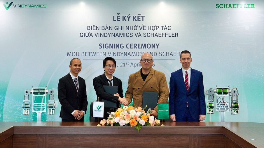Schaeffler kooperiert mit vietnamesischem Humanoid-Hersteller VinDynamics