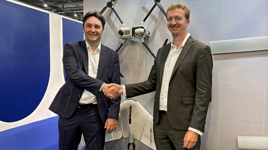 Schaeffler and Delair scale European drone production