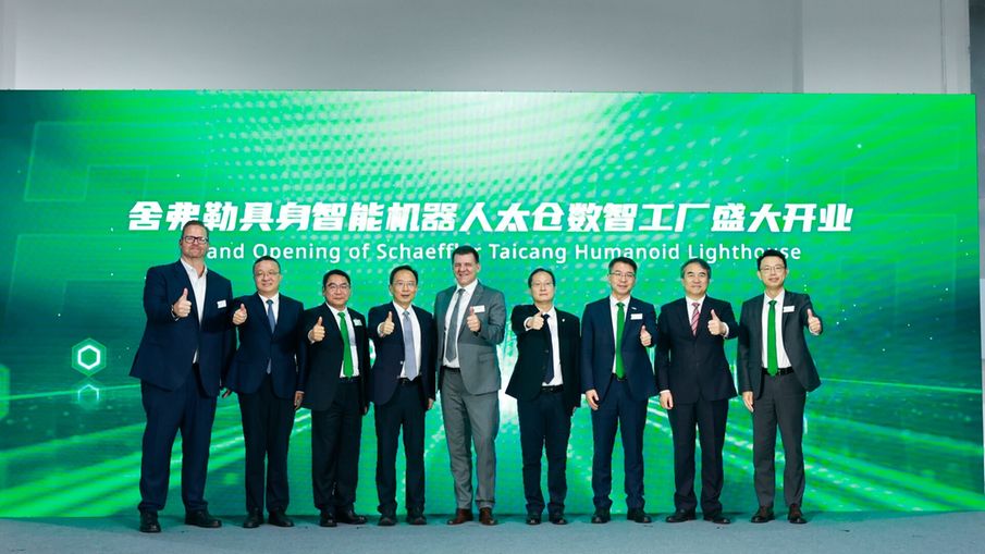 Humanoids making humanoids: Schaeffler opens lighthouse factory in Taicang