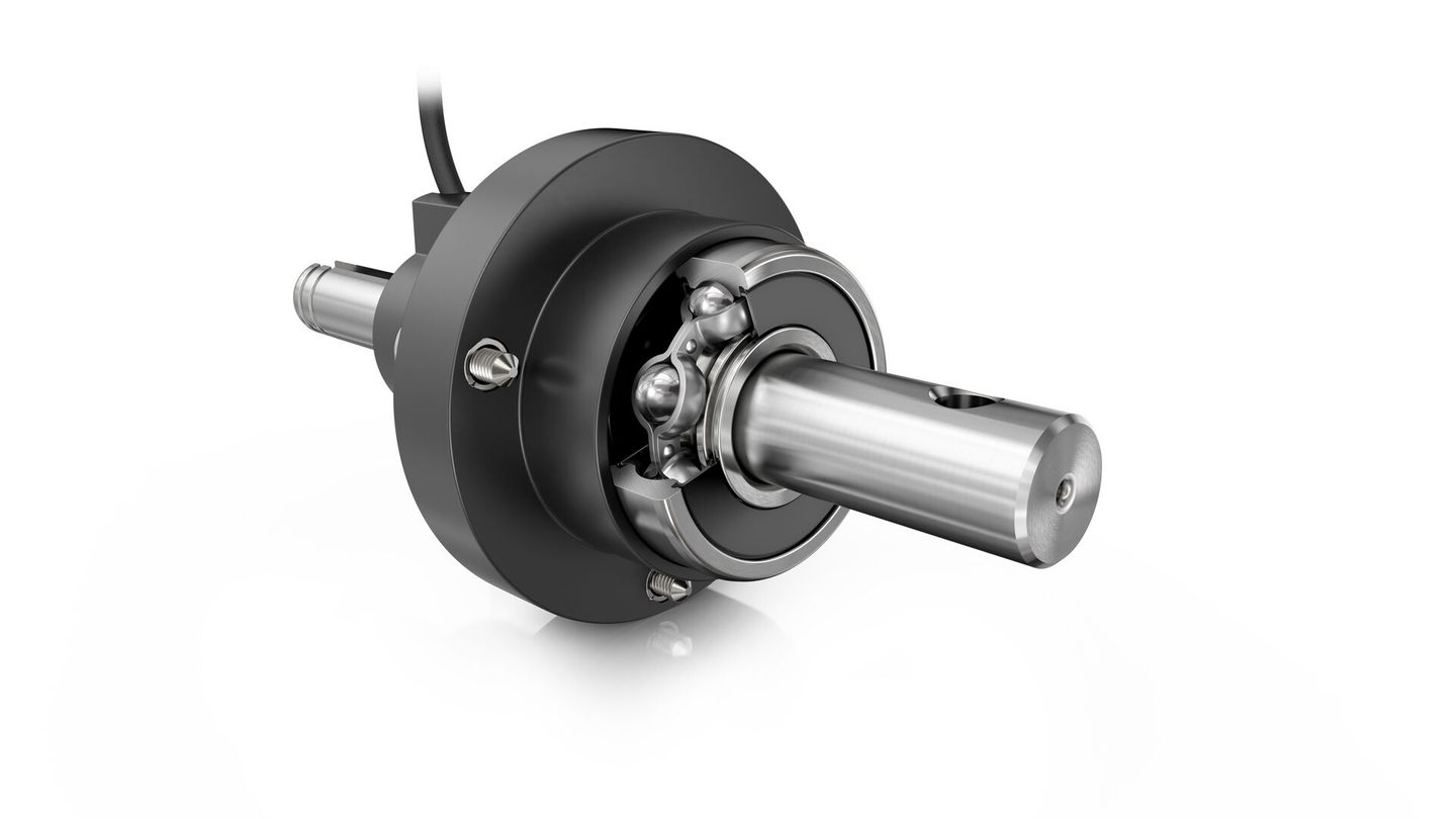 The TorqueSense torque sensor enables precise torque measurement in industrial drivetrain systems.